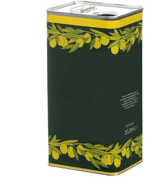 TANICA LIT. 3 PER OLIO C/TAPPO X12 X16 X20 X440